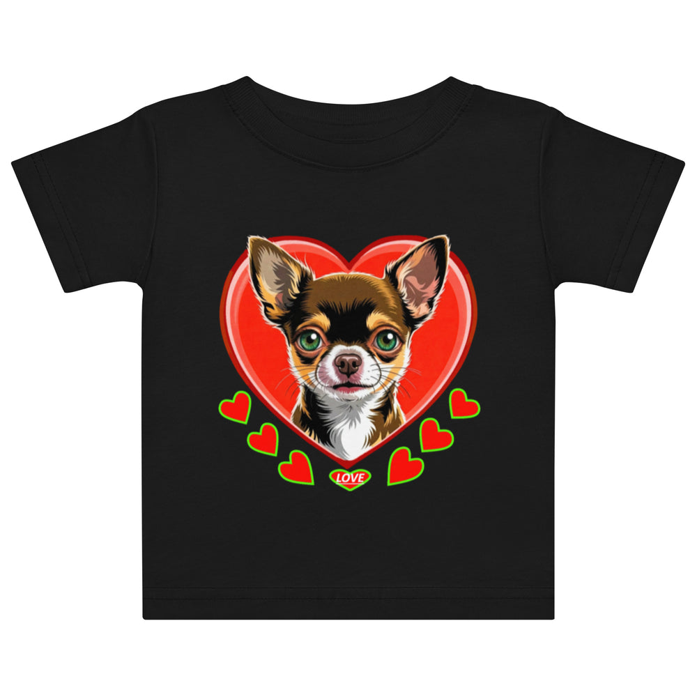 Baby jersey t-shirt | DOG LOVE