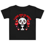 Baby jersey t-shirt | Panda Liebe