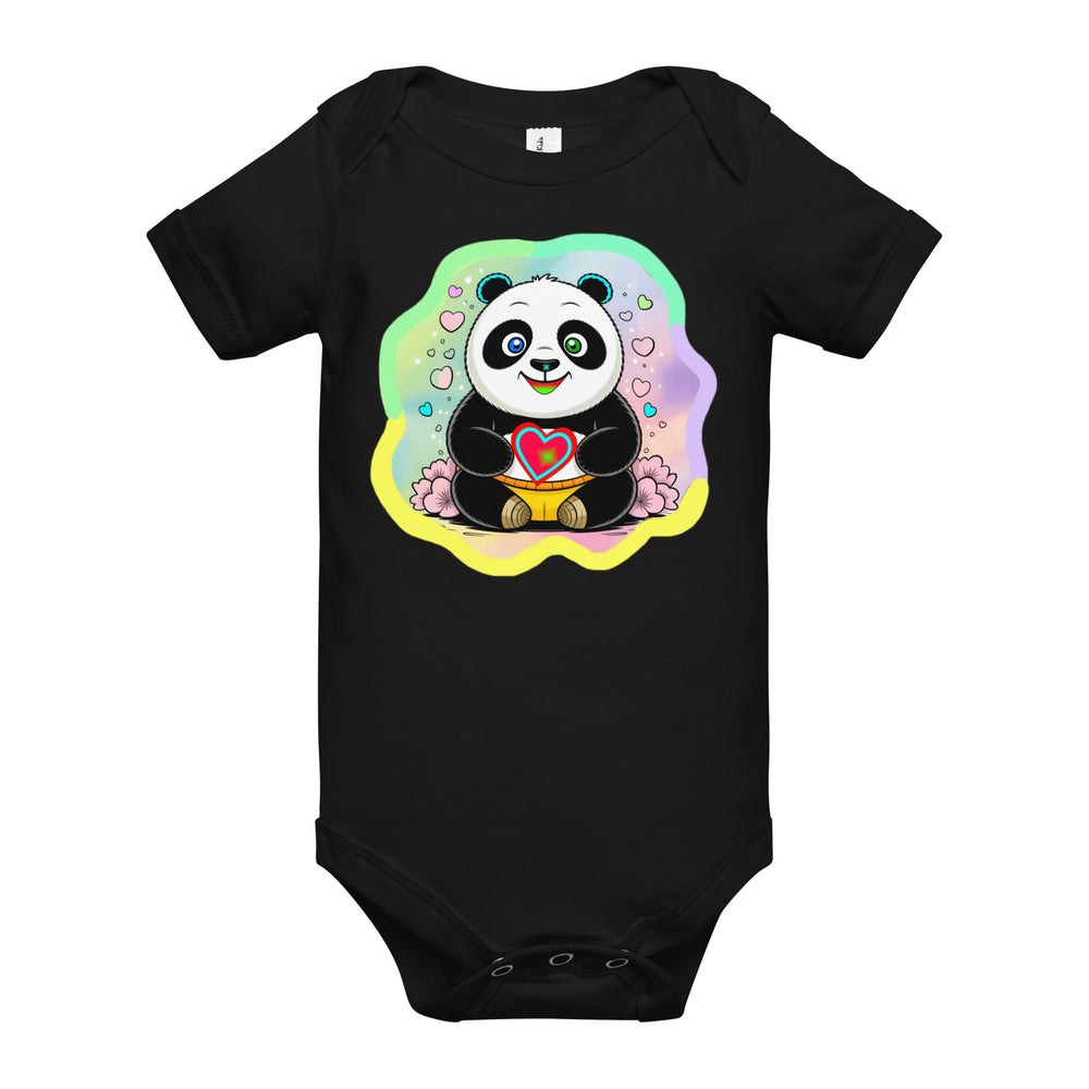 Baby short sleeve one piece | PANDE LIEBE