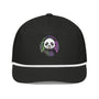 Golf rope cap | PANDA MIT KOPFHÖRER