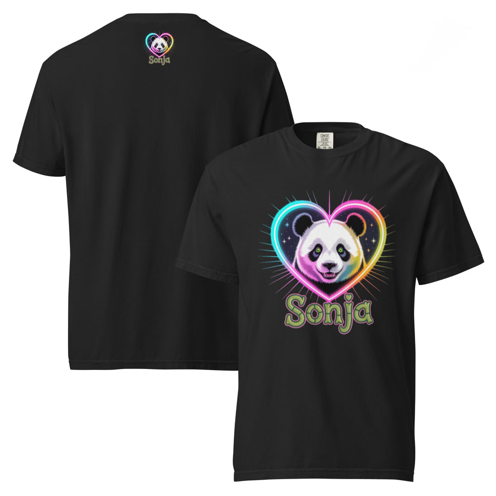 Unisex garment-dyed heavyweight t-shirt | PANDA SONYA