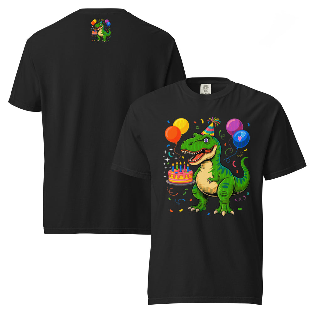 Unisex garment-dyed heavyweight t-shirt | DINO GEBURTSTAG!!