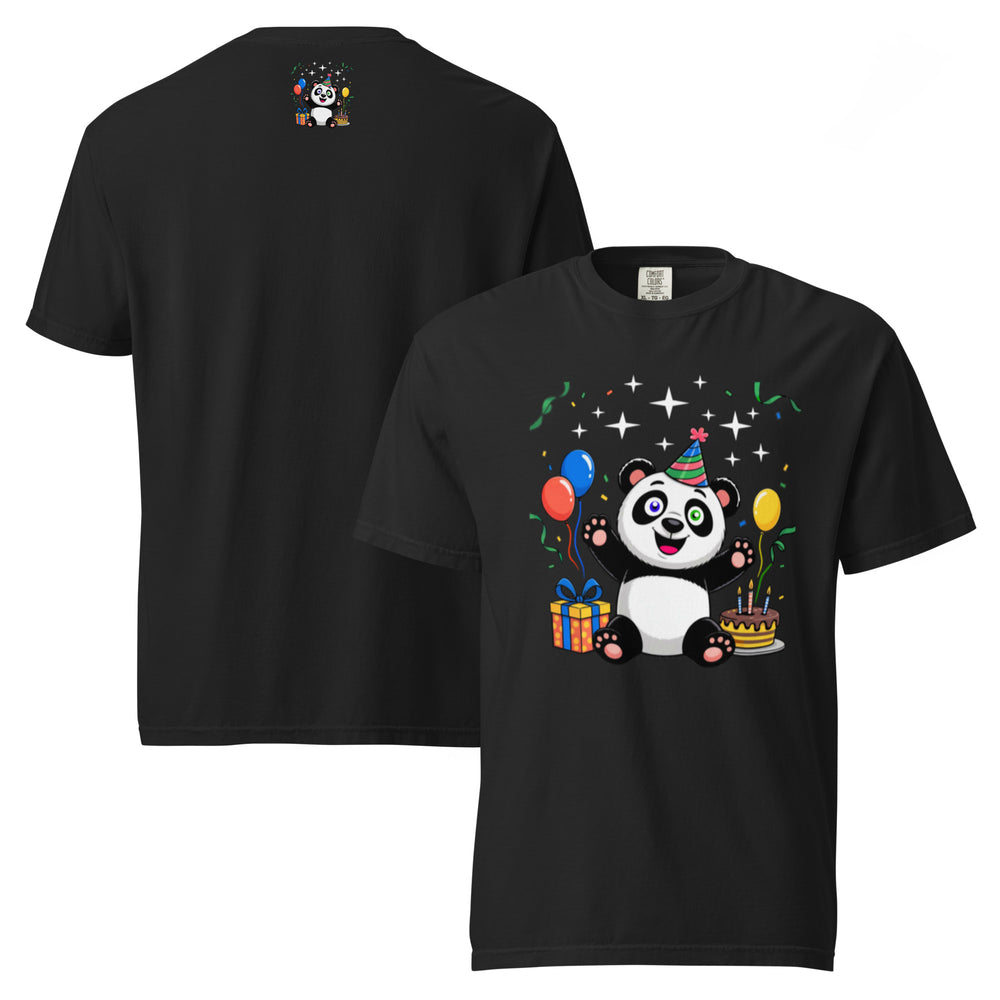 Unisex garment-dyed heavyweight t-shirt | Panda Geburtstag
