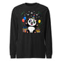 Unisex Long Sleeve Tee | Panda Geburtstag