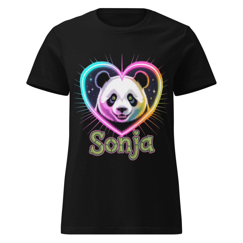 Women’s basic softstyle t-shirt | PANDA SONYA