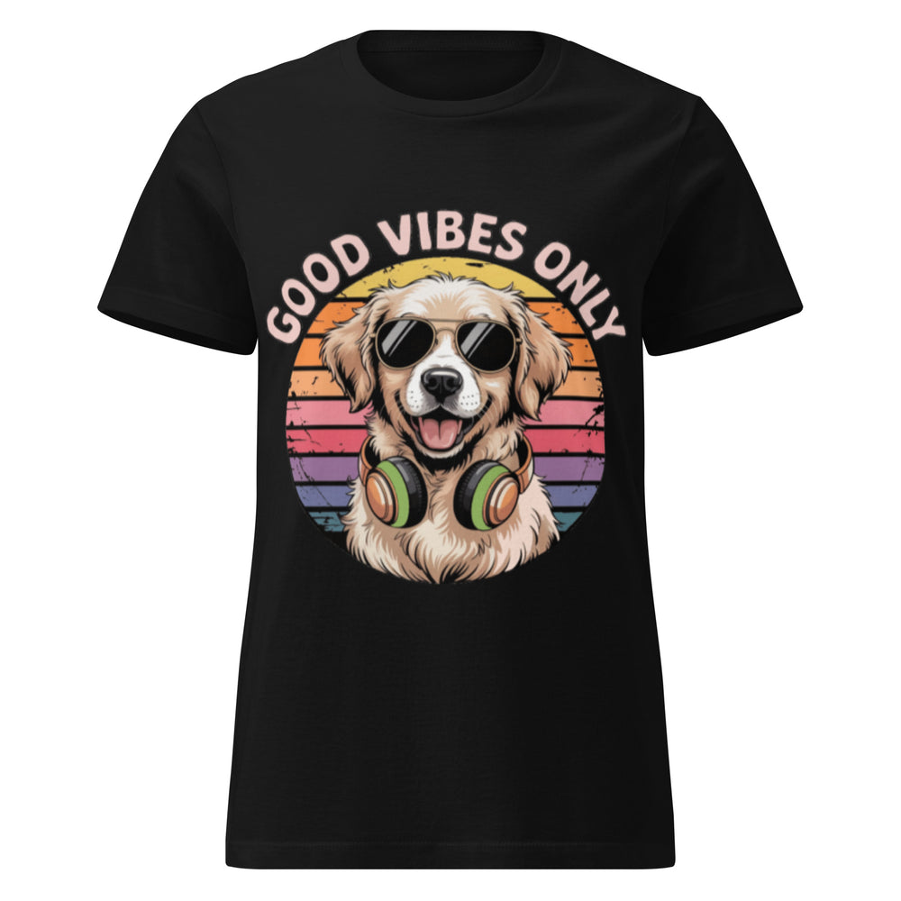 Women’s basic softstyle t-shirt | Hund Good Vibes