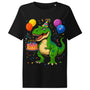 Women’s organic ribbed neck t-shirt | DINO GEBURTSTAG!!