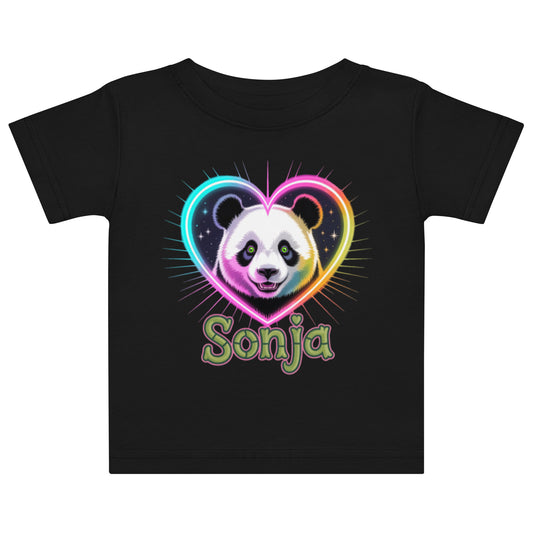 Baby jersey t-shirt | PANDA SONYA