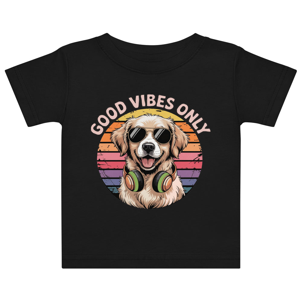 Baby jersey t-shirt  | Hund Good Vibes