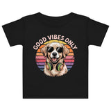 Baby jersey t-shirt  | Hund Good Vibes 1