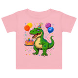 Baby jersey t-shirt  | DINO GEBURTSTAG!! 4