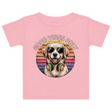 Baby jersey t-shirt  | Hund Good Vibes 7