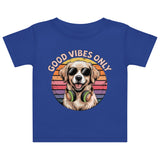 Baby jersey t-shirt  | Hund Good Vibes 3