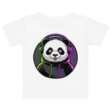 Baby jersey t-shirt | PANDA MIT KOPFHÖRER 6