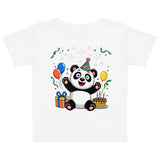 Baby jersey t-shirt  | Panda Geburtstag 6