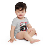 Baby short sleeve one piece | PANDO LOVE 11