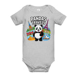 Baby short sleeve one piece | PANDA-TRAVELS 4
