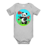 Baby short sleeve one piece  | PANDE BLUME LIEBE 3