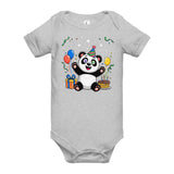 Baby short sleeve one piece  | Panda Geburtstag 4
