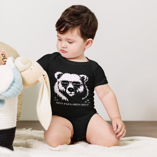 Baby short sleeve one piece | PAPA BEAR