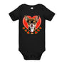 Baby short sleeve one piece | DOG LOVE