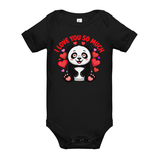 Baby short sleeve one piece | Panda Liebe