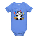 Baby short sleeve one piece  | Panda Geburtstag 3