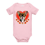 Baby short sleeve one piece | DOG LOVE 5