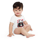 Baby short sleeve one piece | PANDO LOVE 14