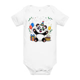 Baby short sleeve one piece  | Panda Geburtstag 7