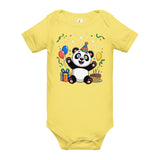 Baby short sleeve one piece  | Panda Geburtstag 6