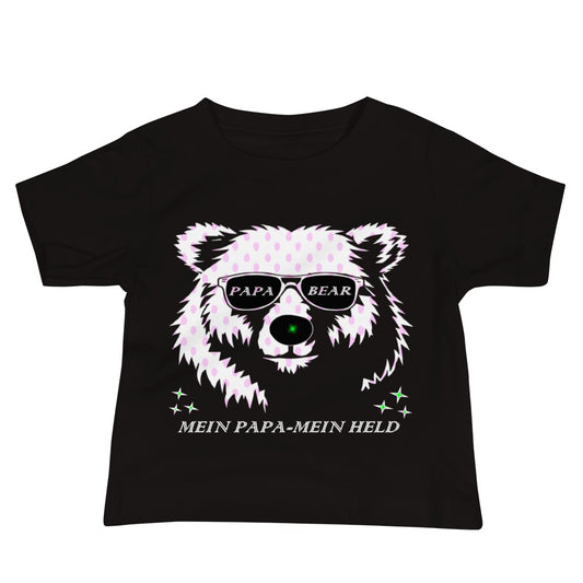 Baby Jersey Short Sleeve Tee |  PAPA BEAR