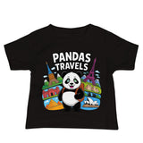 Baby Jersey Short Sleeve Tee | PANDA-TRAVELS 1
