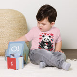 Baby Jersey Short Sleeve Tee |  PANDO LOVE 3