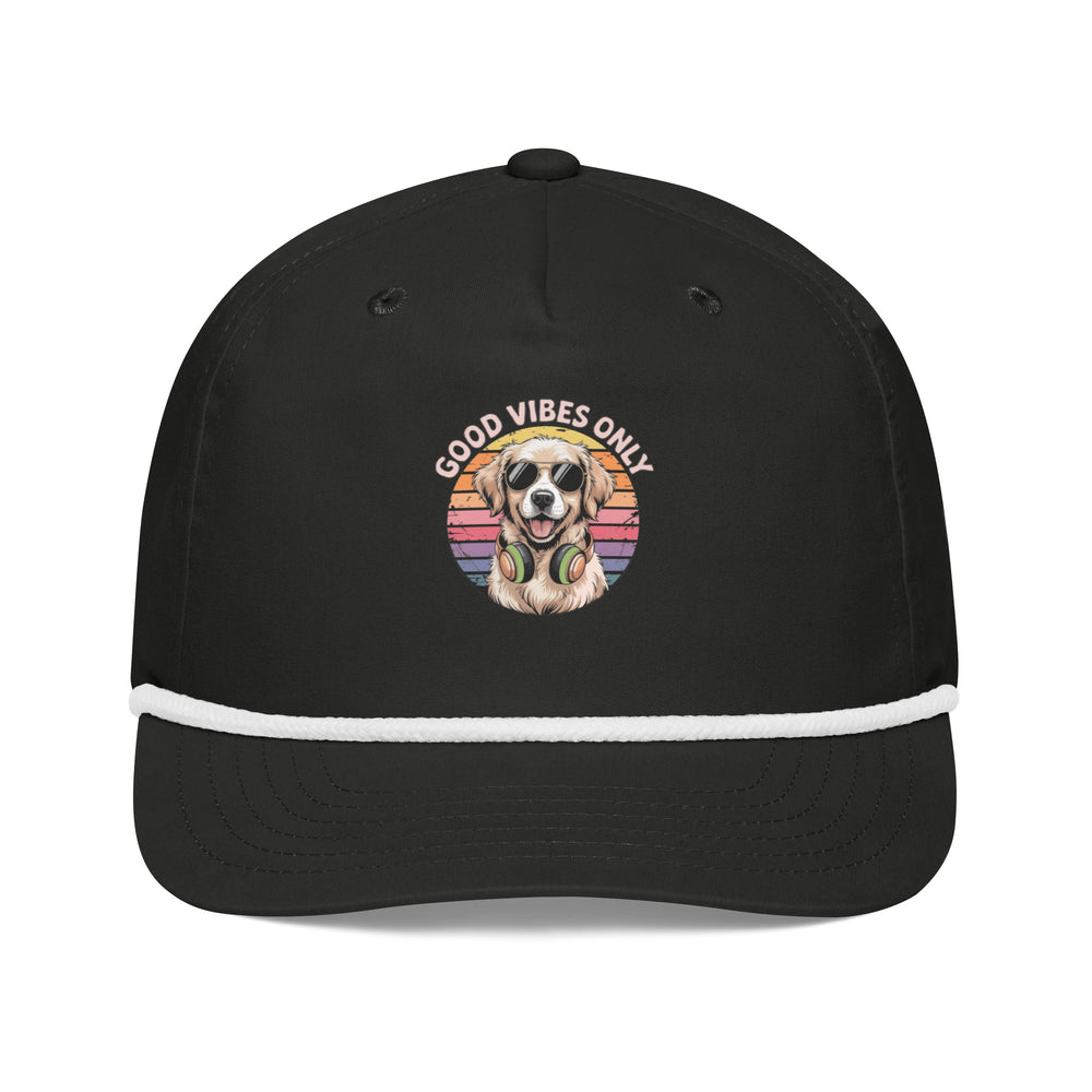 Golf rope cap  | Hund Good Vibes