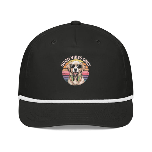 Golf rope cap  | Hund Good Vibes