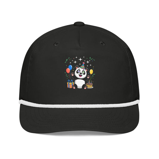 Golf rope cap  | Panda Geburtstag