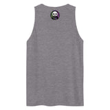 Men’s premium tank top | PANDA MIT KOPFHÖRER 18