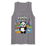 Men’s premium tank top | PANDA-TRAVELS 8