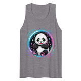 Men’s premium tank top  | PANDA PLANET 17