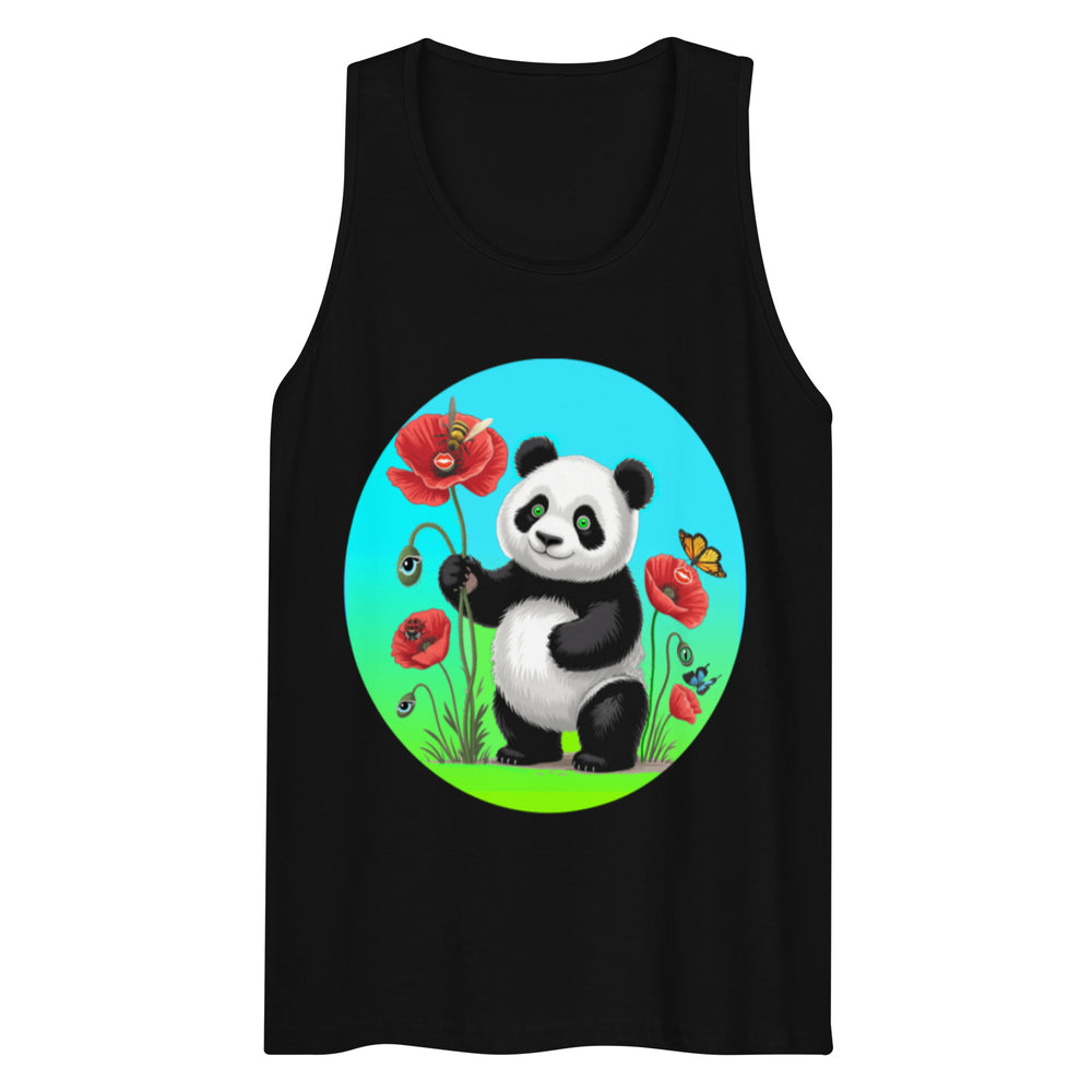Men’s premium tank top  | PANDE BLUME LIEBE