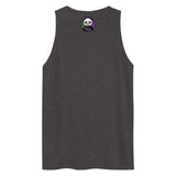 Men’s premium tank top | PANDA MIT KOPFHÖRER 10
