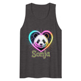 Men’s premium tank top | PANDA SONYA 9