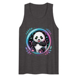 Men’s premium tank top  | PANDA PLANET 9