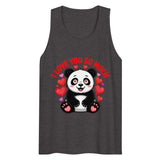 Men’s premium tank top | Panda Liebe 9