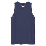 Men’s premium tank top | PANDA MIT KOPFHÖRER 12