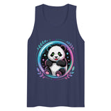 Men’s premium tank top  | PANDA PLANET 11