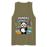 Men’s premium tank top | PANDA-TRAVELS 6