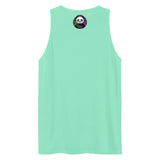 Men’s premium tank top | PANDA MIT KOPFHÖRER 24