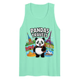 Men’s premium tank top | PANDA-TRAVELS 11